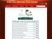 Tablet Screenshot of chuaviemxoang.net